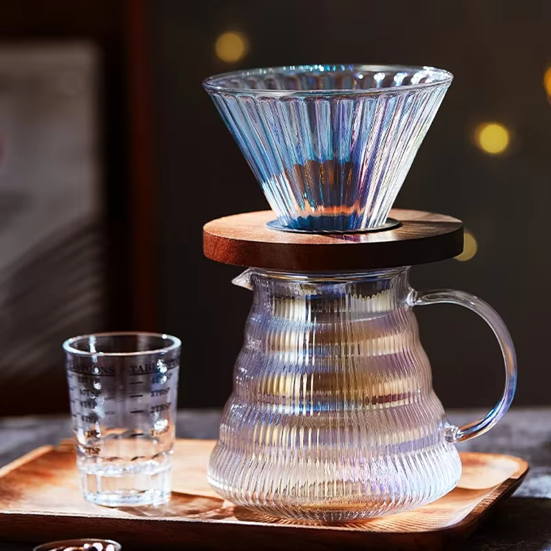 Coffee Equipment Pour Over - Set da caffè colorato per versare