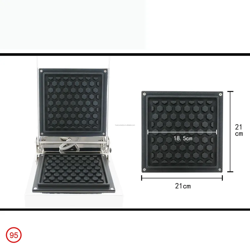 Coffee.Equipment Parts - Macchina per Waffle Commerciale con Piastra