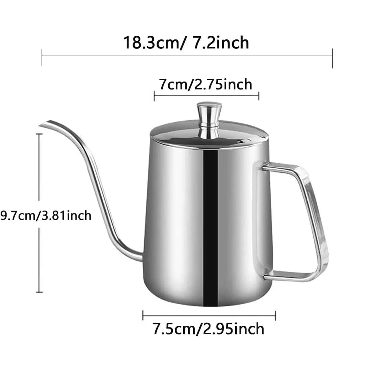 Caffettiera versata in acciaio - Coffee Equipment Pour Over recensione e prezzo